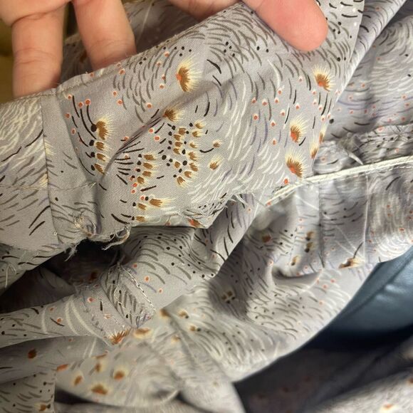 Vintage 1950s 1960s pattern midi dress womens tailored bell housewife hi low - Picture 5 of 12